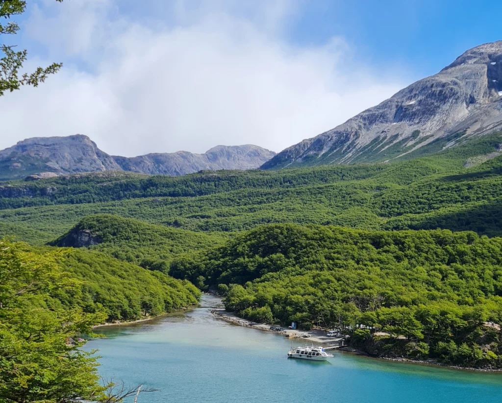 View of laguna del desierto 