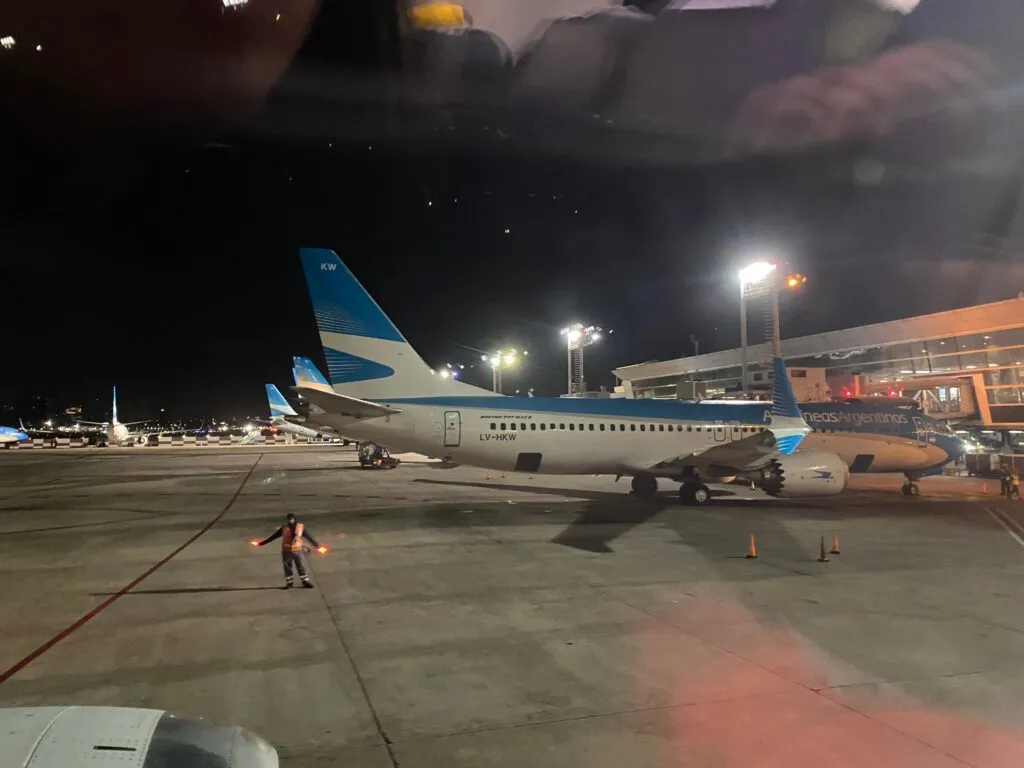 What airline flies to Argentina