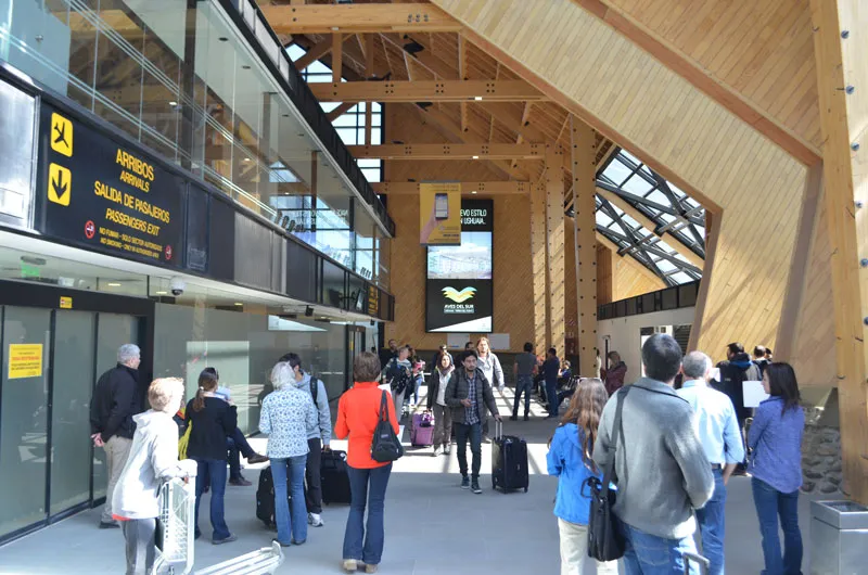 el calafate airport view