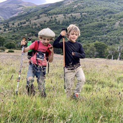 kisd walking in patagonia (H)