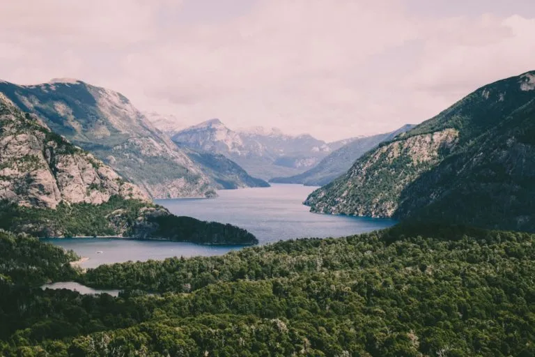 Bariloche lakes in Argentina