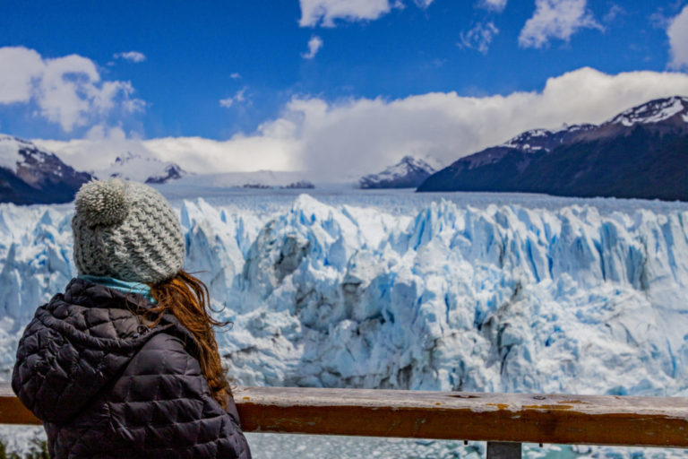 Beautiful vista at Perito Moreno Glacier