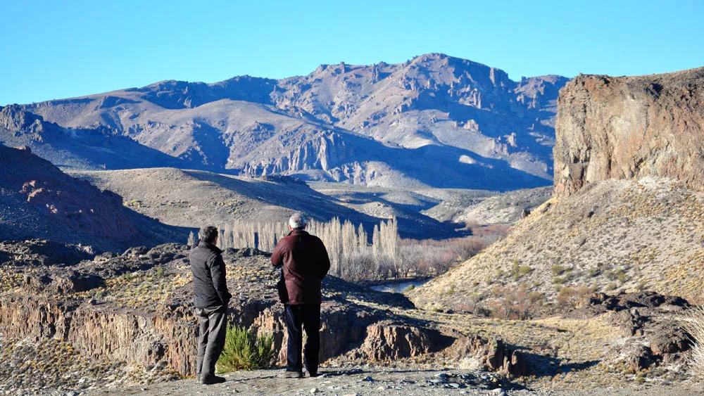 Landscape of Patagonia National Park. 
