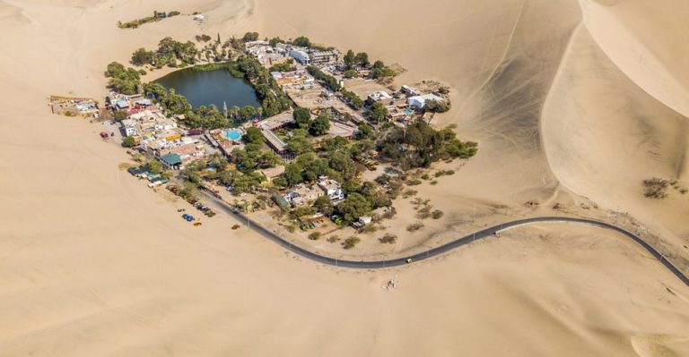 Huacachina Oasis in Peru