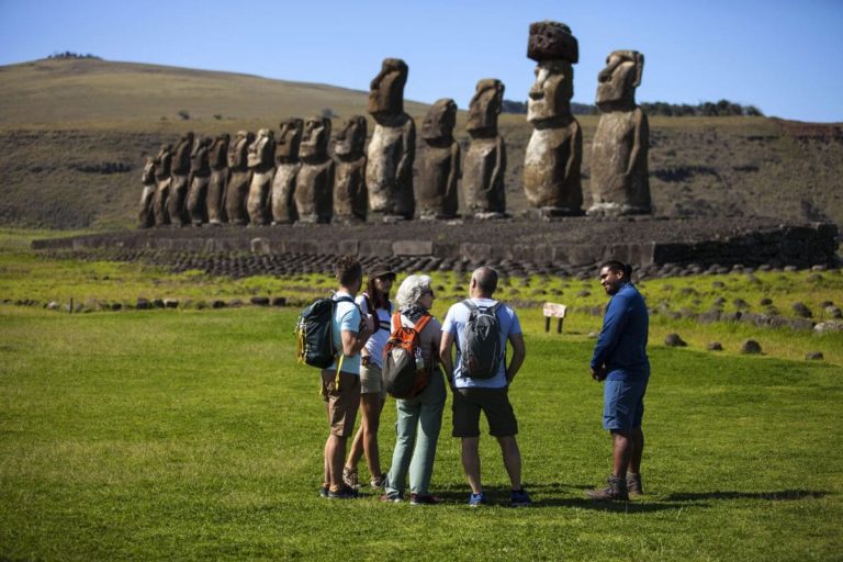 Chile destination, the archeological sites of Eastern Island.