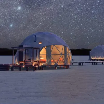 glamping-exterior-at-night-in-jujuy