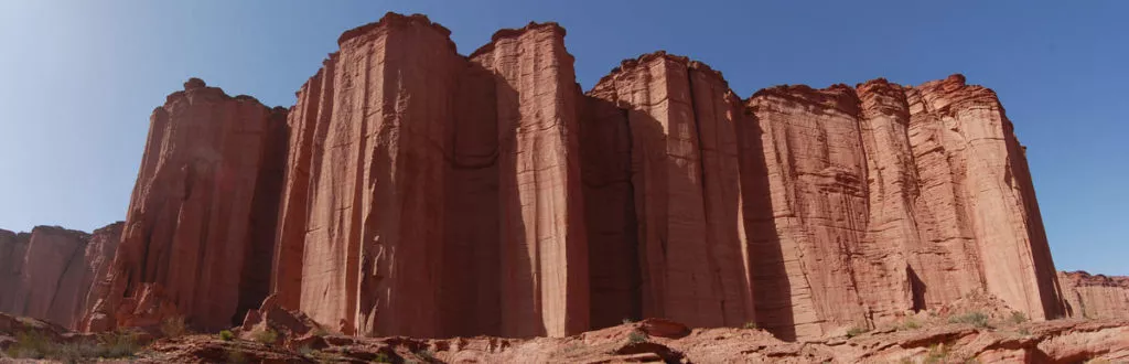 Talampaya National Park great canyon amazing facade.