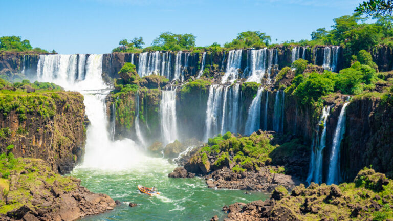 view of iguazu falls