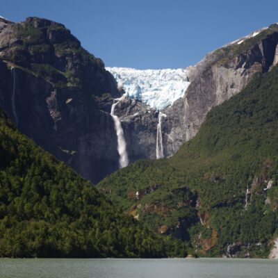 View of calluqueo glacier