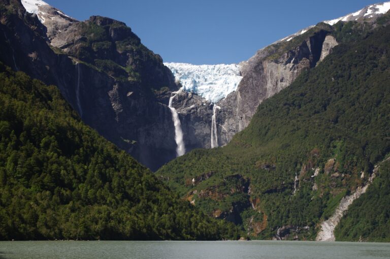 View of calluqueo glacier
