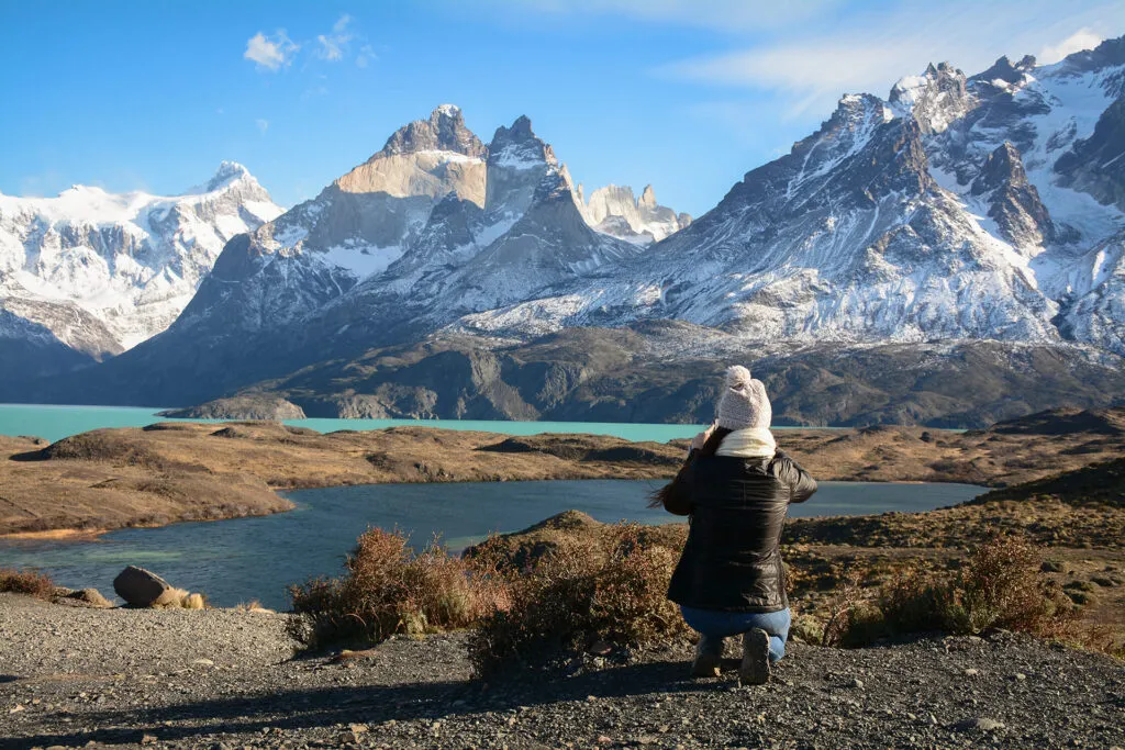 Women in Torres del Paine National Park national