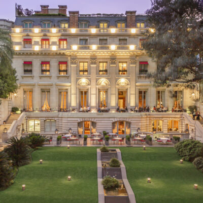 Palacio duhau view in buenos aires