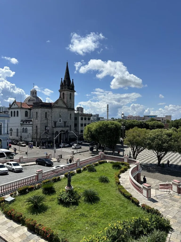 Opera Manaos theatre distant view