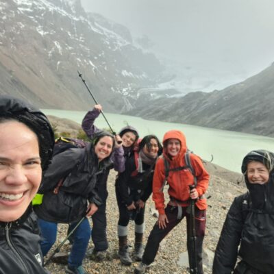 Day 2- Hiking to Refuge and Glacier Cagliero in Huemules Reserve 
