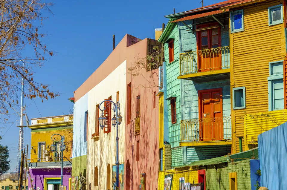 building in Buenos Aires - Caminito