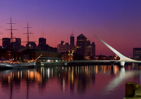 Buenos Aires at night