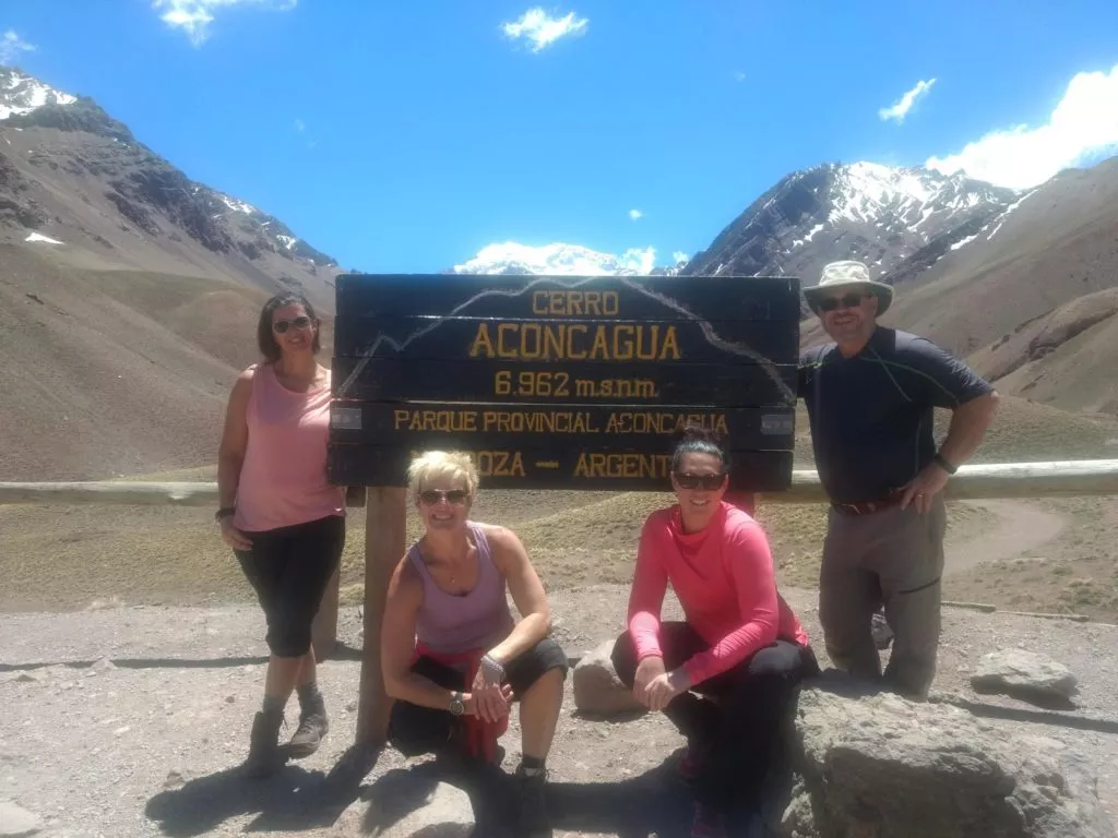 Trekking and Aconcagua viewpint