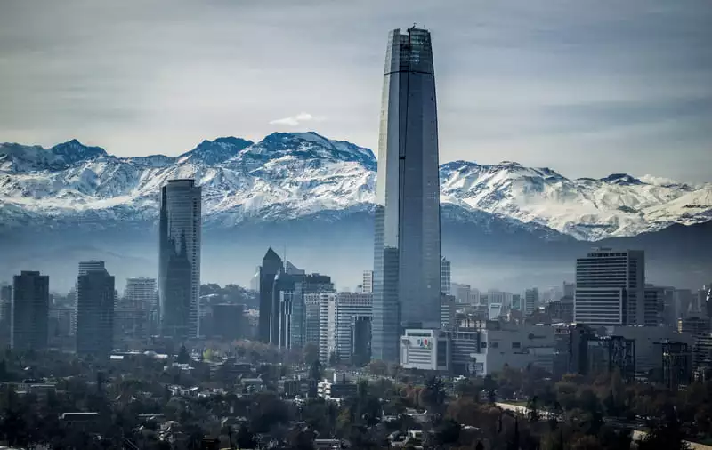 Santiago de Chile is a great city sourrounded by mountains